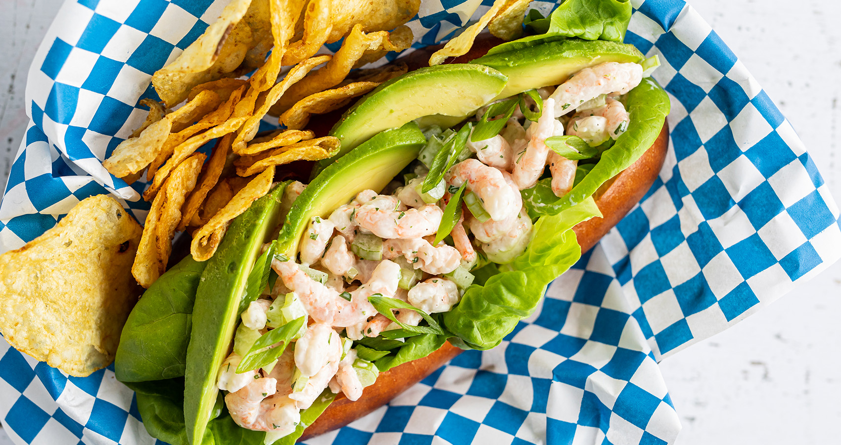 Lemon-Herb Shrimp Rolls