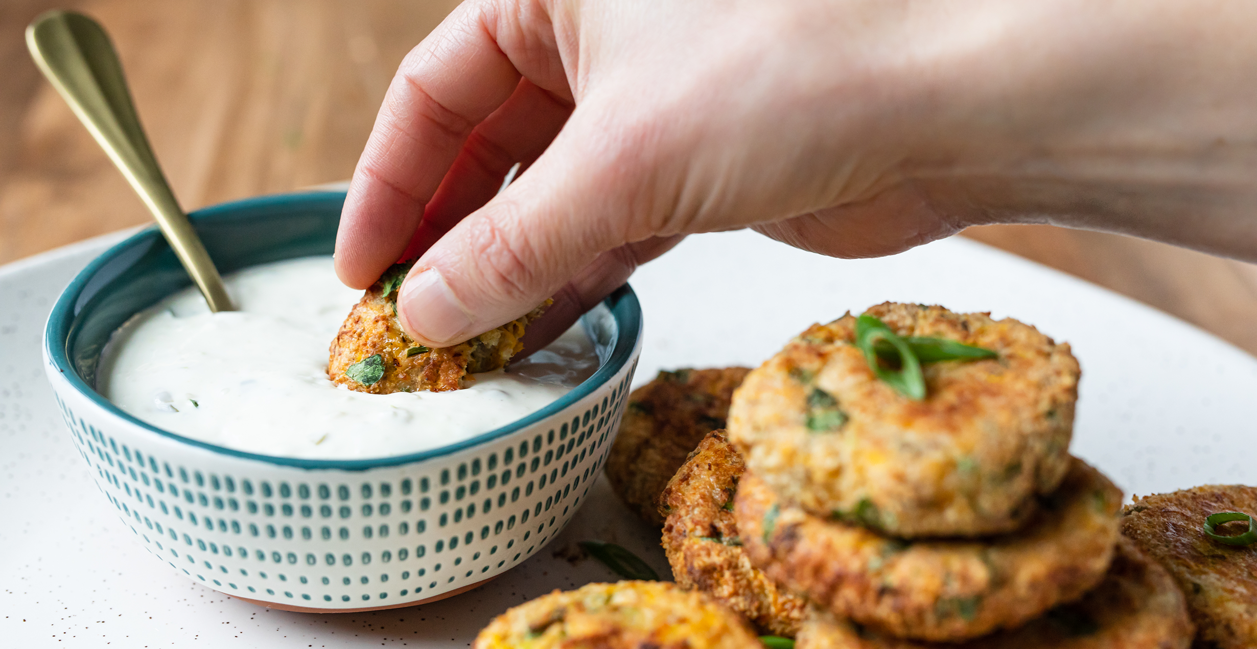 Butternut Squash and Salmon Cakes