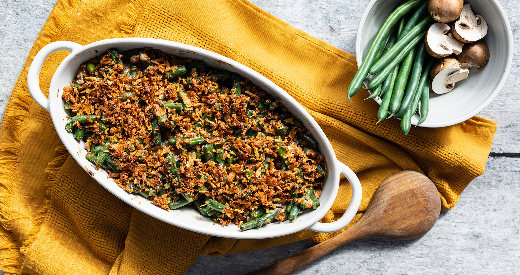 Vegan Green Bean Casserole 