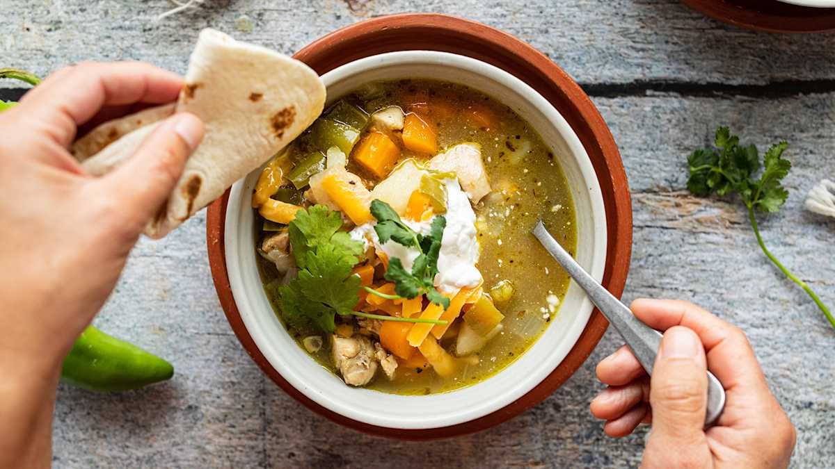 Southwest Hatch Green Chile Stew Photo