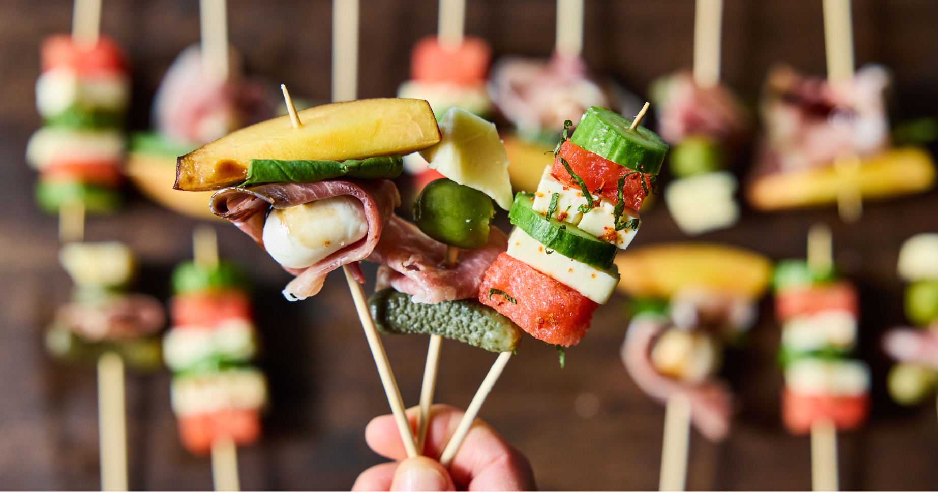 3 Easy Appetizer Sticks