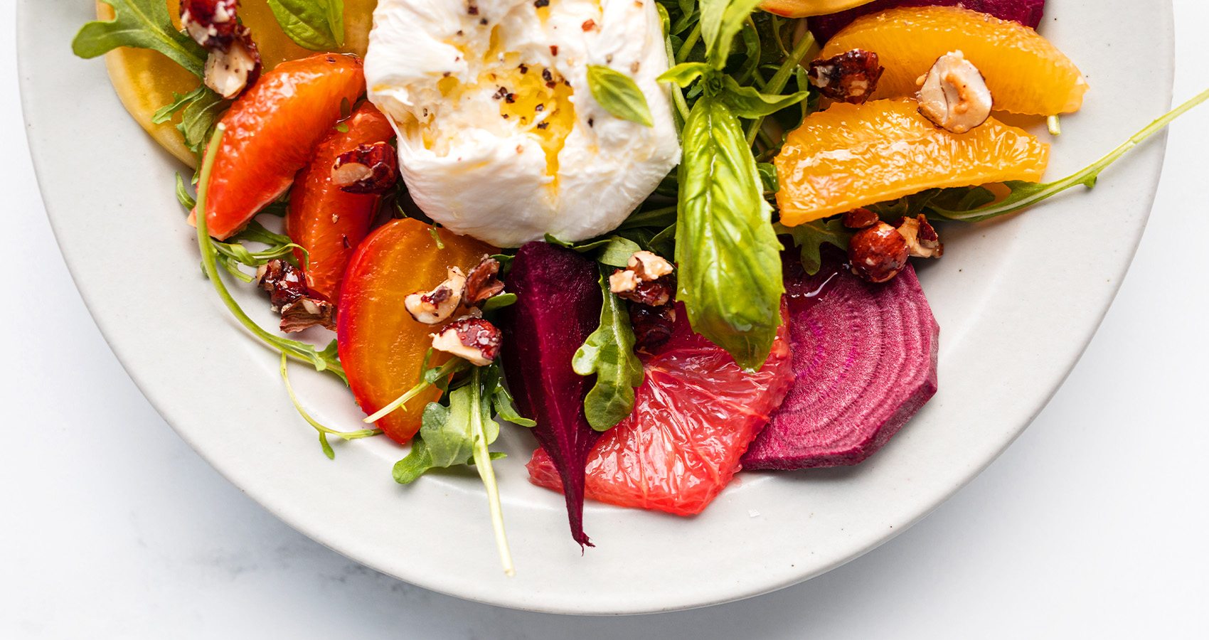Burrata Beet and Citrus Salad