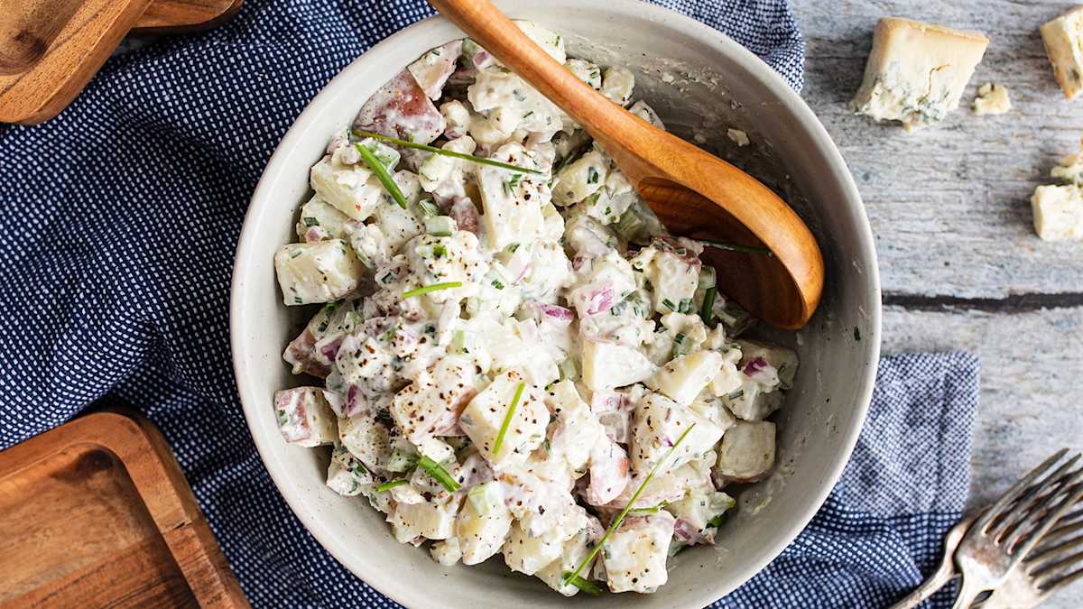 Blue Cheese & Chive Potato Salad	 Photo