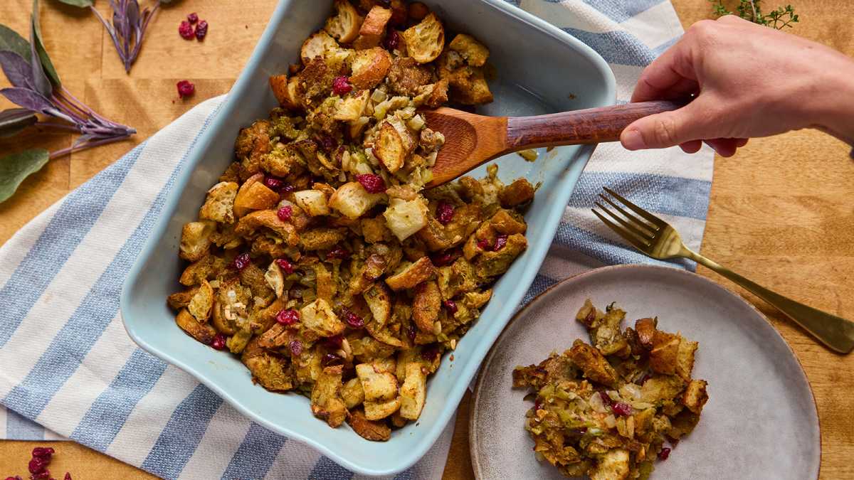 Simple Holiday Stuffing