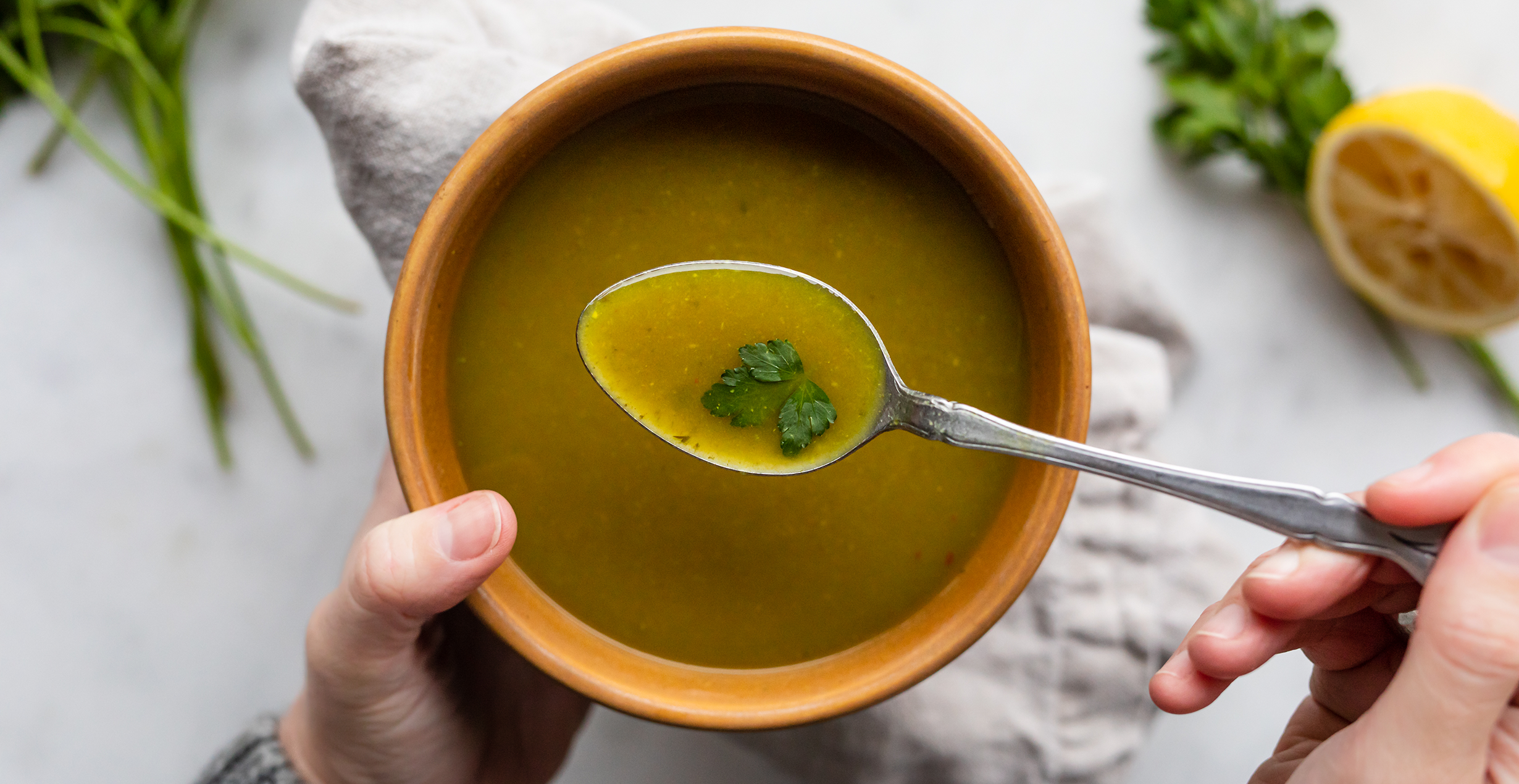 Garlic Chicken Broth for Wellness