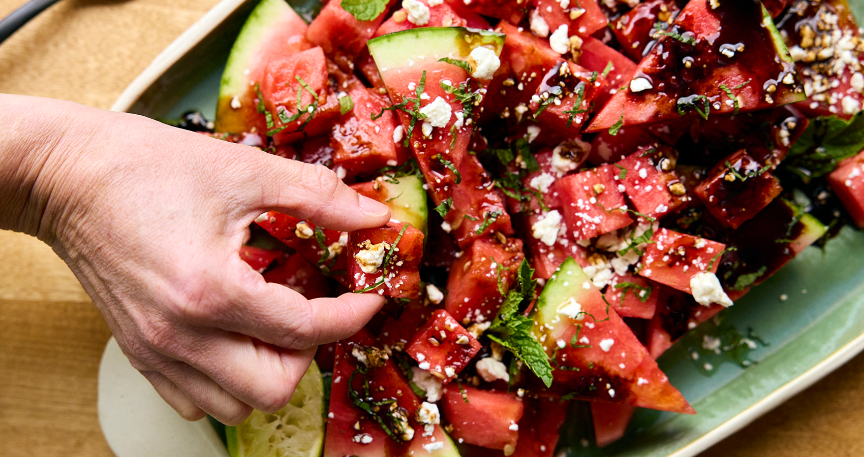 Easy Watermelon Salad