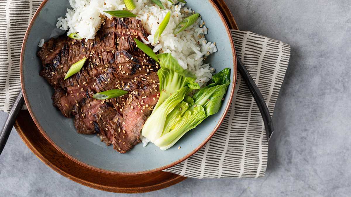 Sesame Ginger Flank Steak