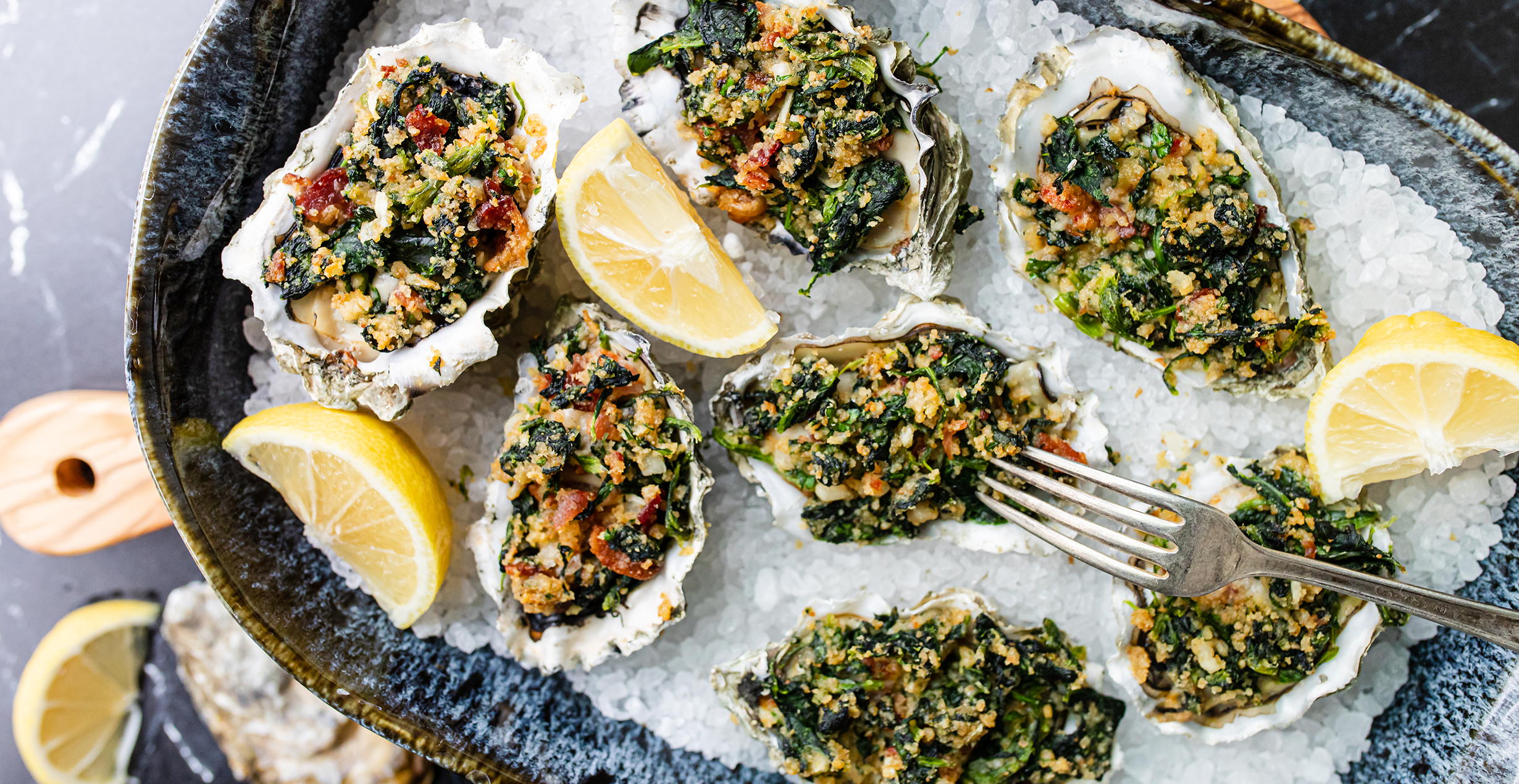 Oysters Rockefeller