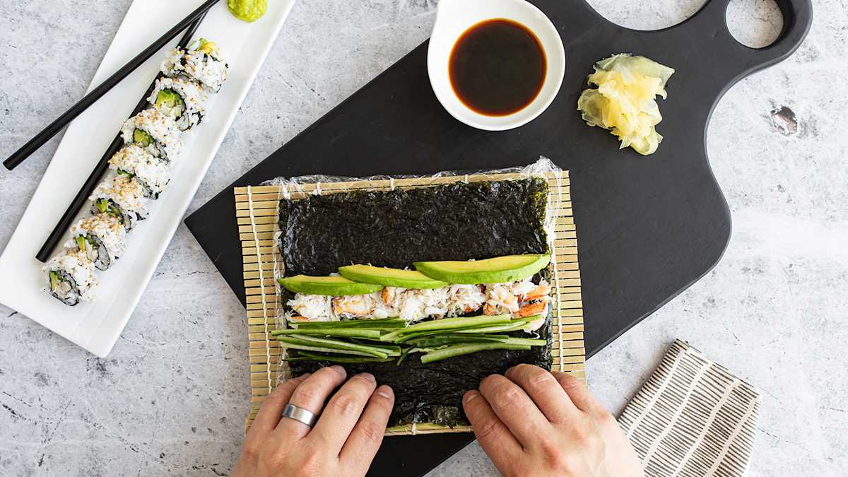 Dungeness Crab California Roll