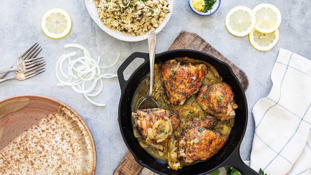 Skillet Lemon Chicken