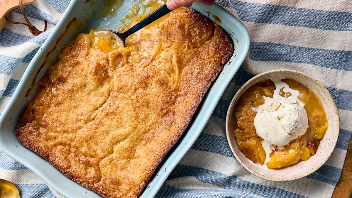 Stone Fruit Cobbler Photo