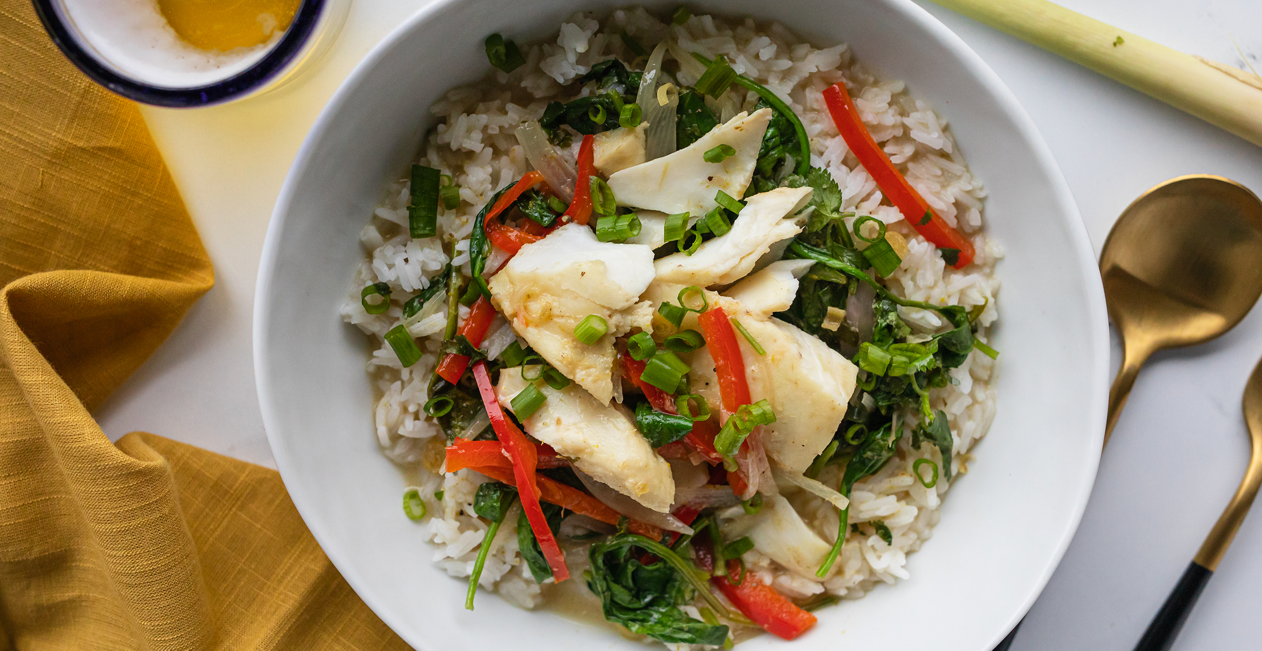 Thai Green Curry Fish