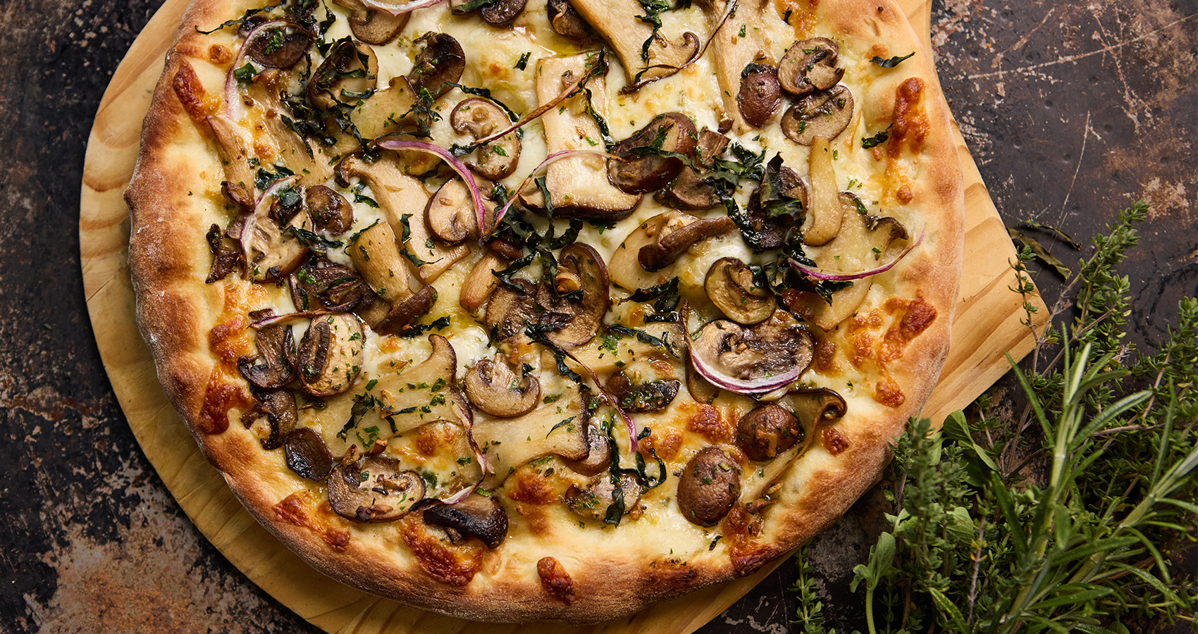 Mushroom Pizza