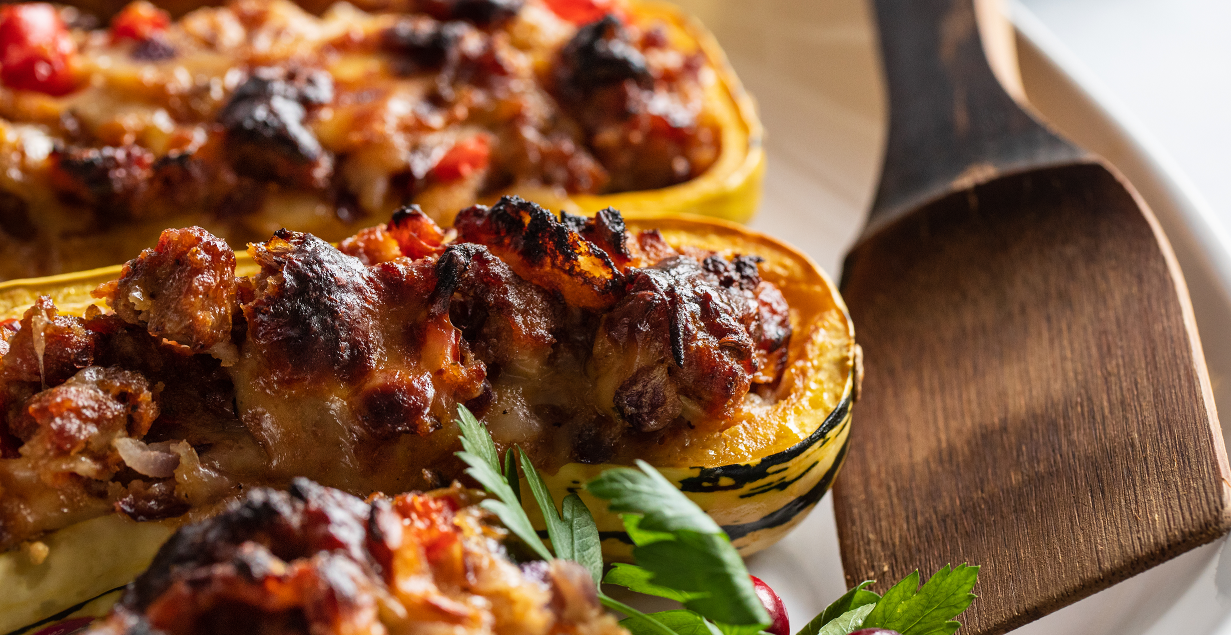 Stuffed Delicata Squash