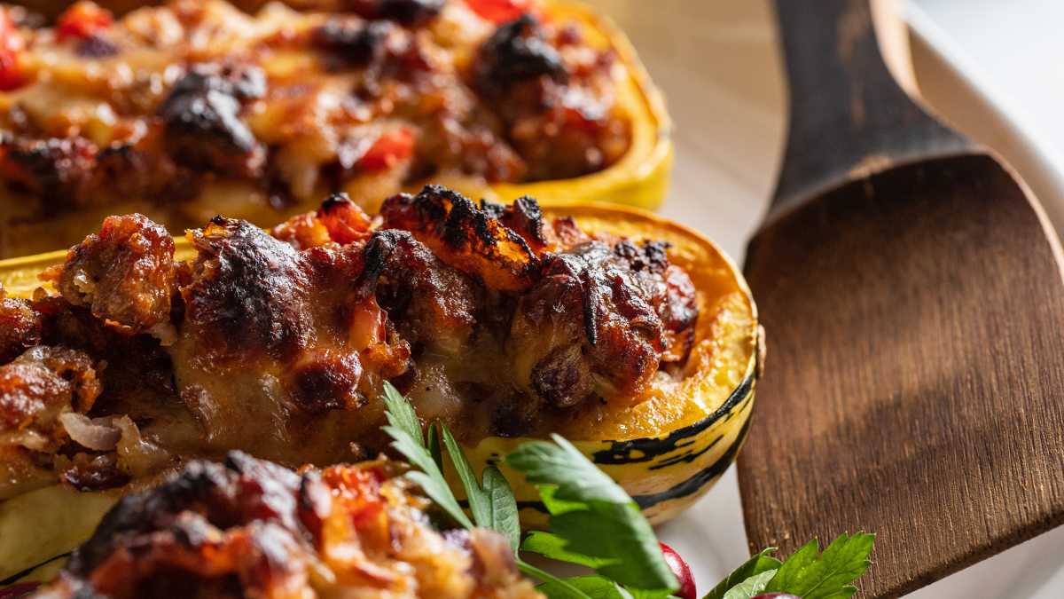 Stuffed Delicata Squash