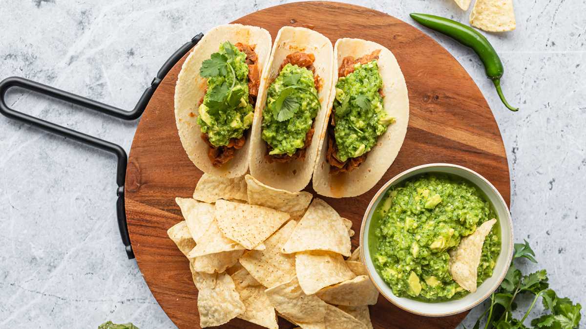 Tomatillo Avocado Salsa