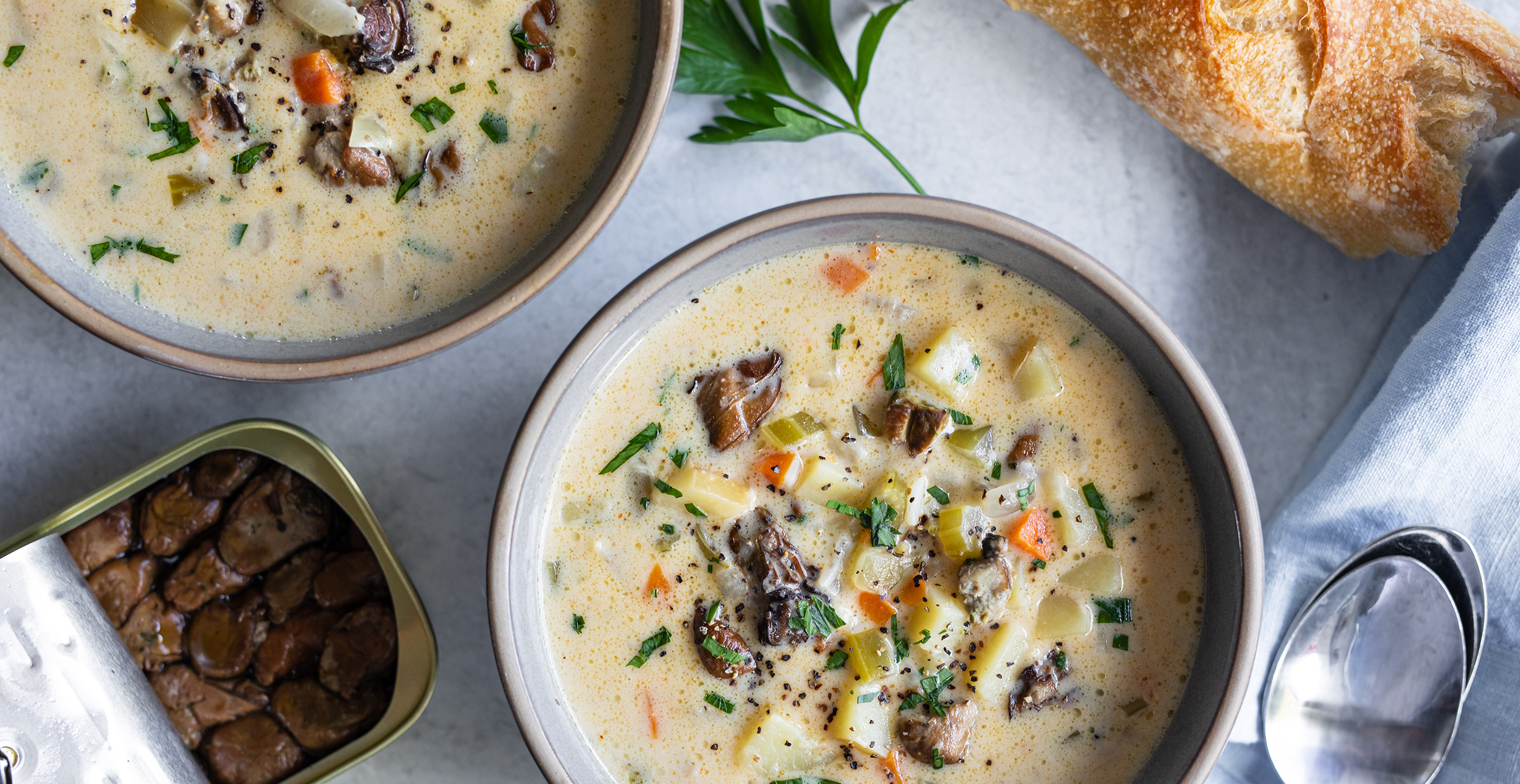 Smoked Oyster Chowder