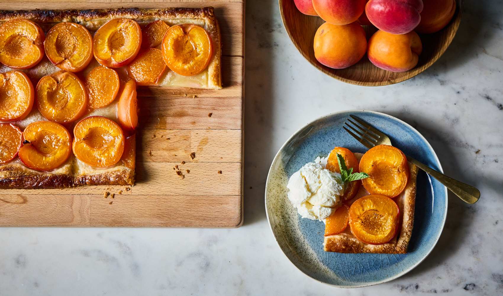 Simple Apricot Tart