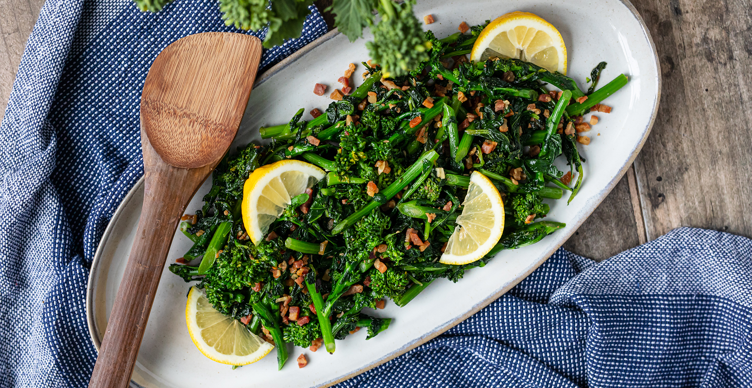 Broccoli Rabe with Garlic and Pancetta