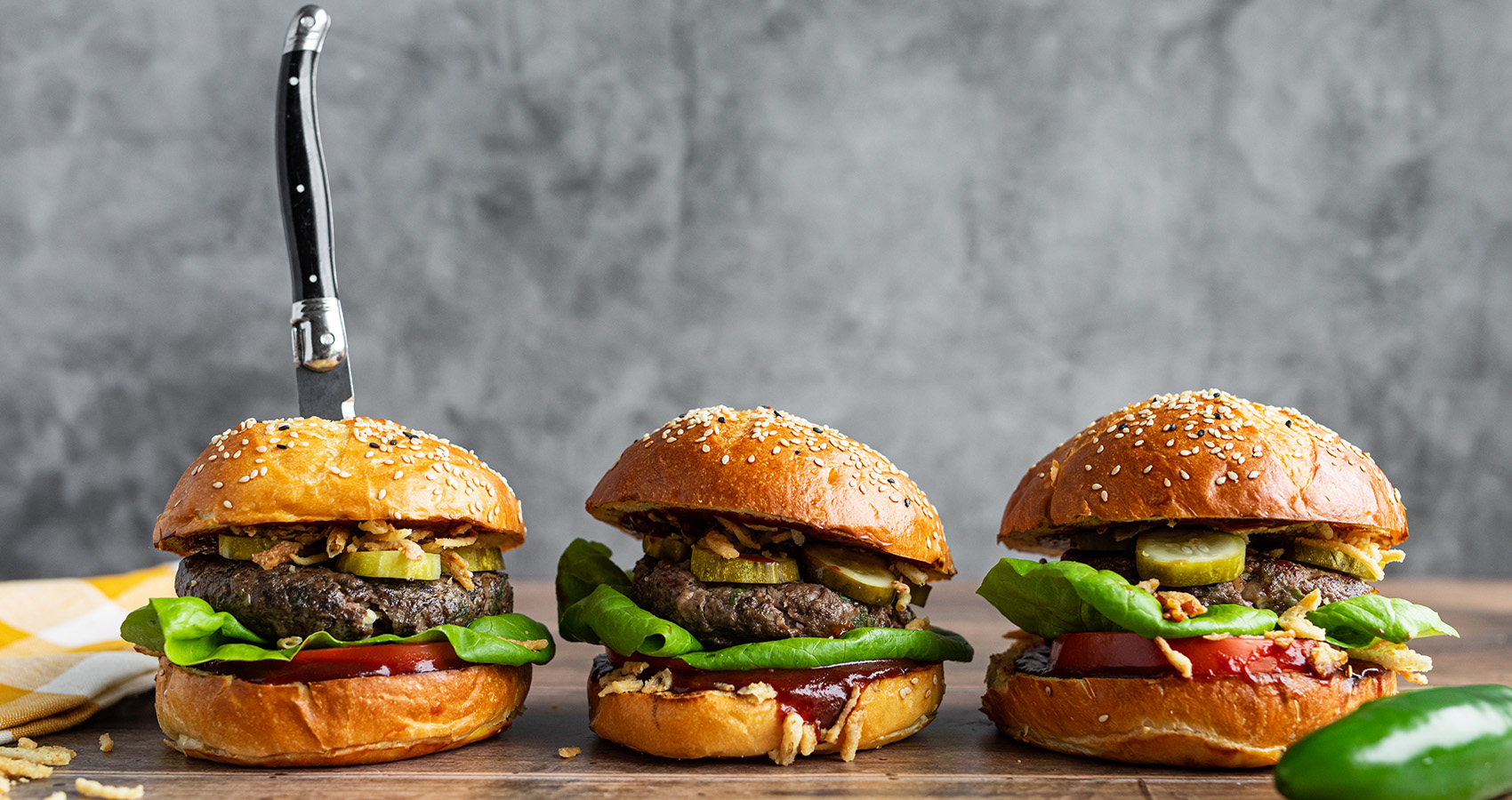 Spicy Cowboy Bacon Burgers 