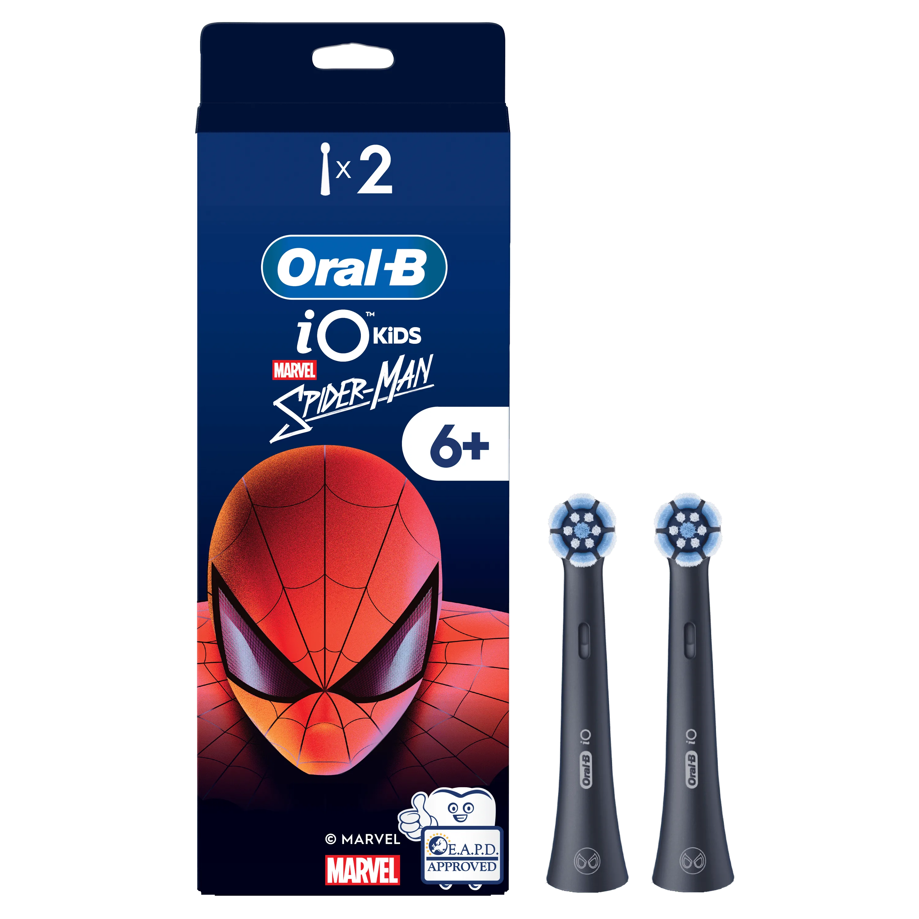 Oral-B iO Kids 6 Ans Et Plus Spiderman Brossettes Brosse À Dents Électrique, 2