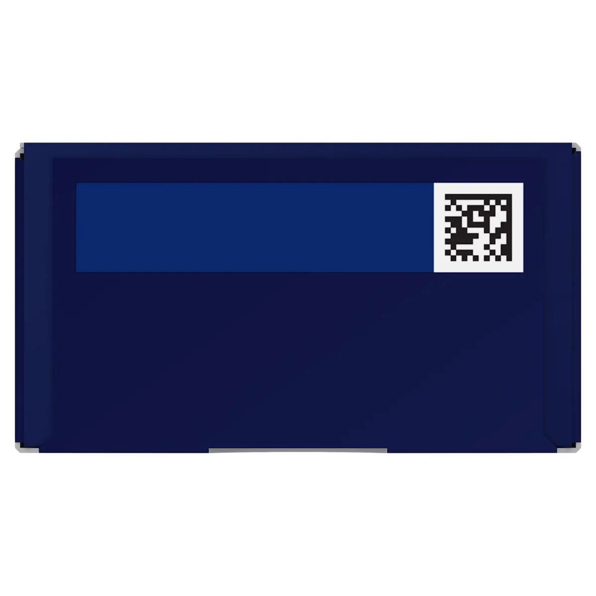 Emballage du produit non spécifié avec un code QR.