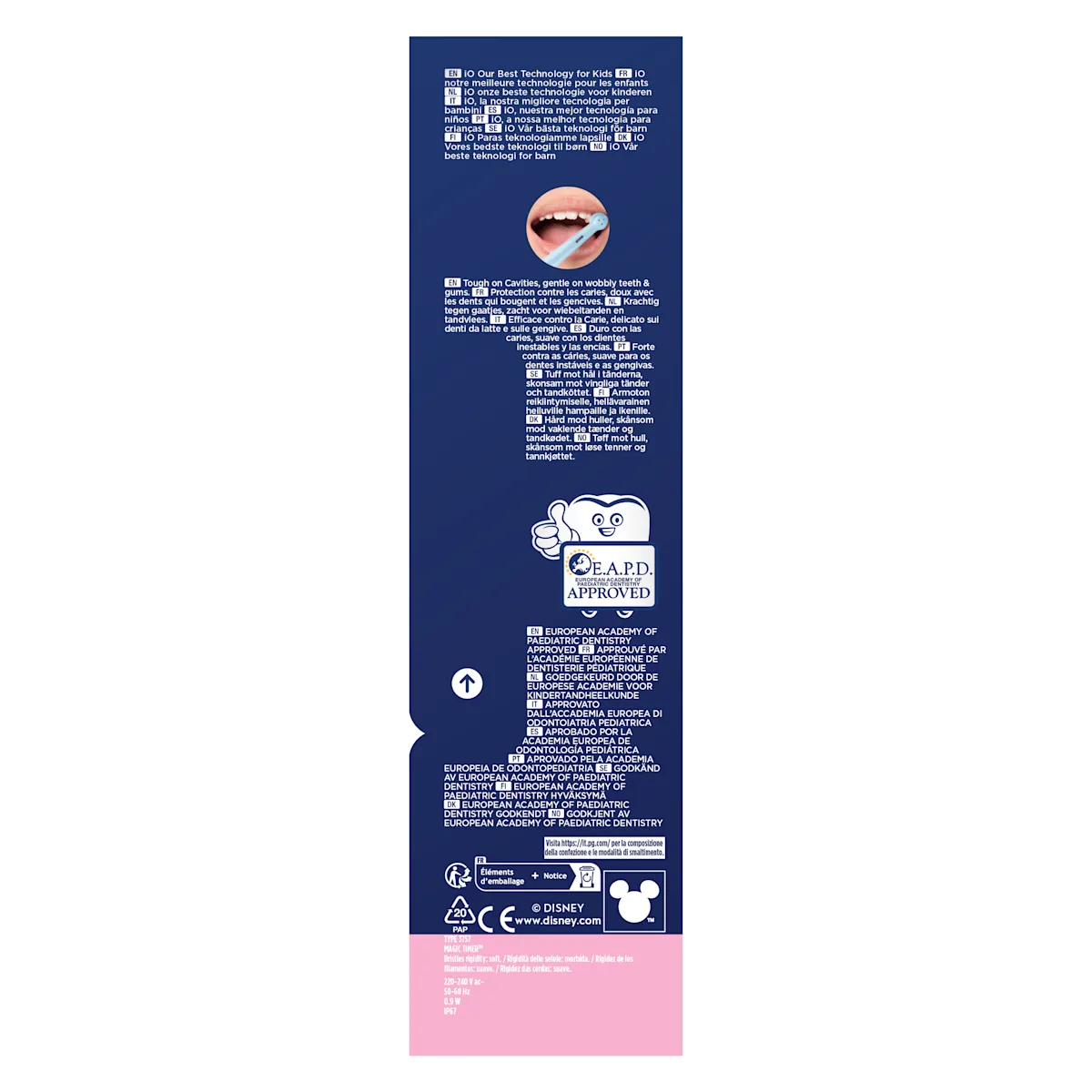 Image - Product - Oral-B iO Kids Disney Angel - Lilo & Stitch - Brosse à dents électrique, 1 Brossette - SI 9