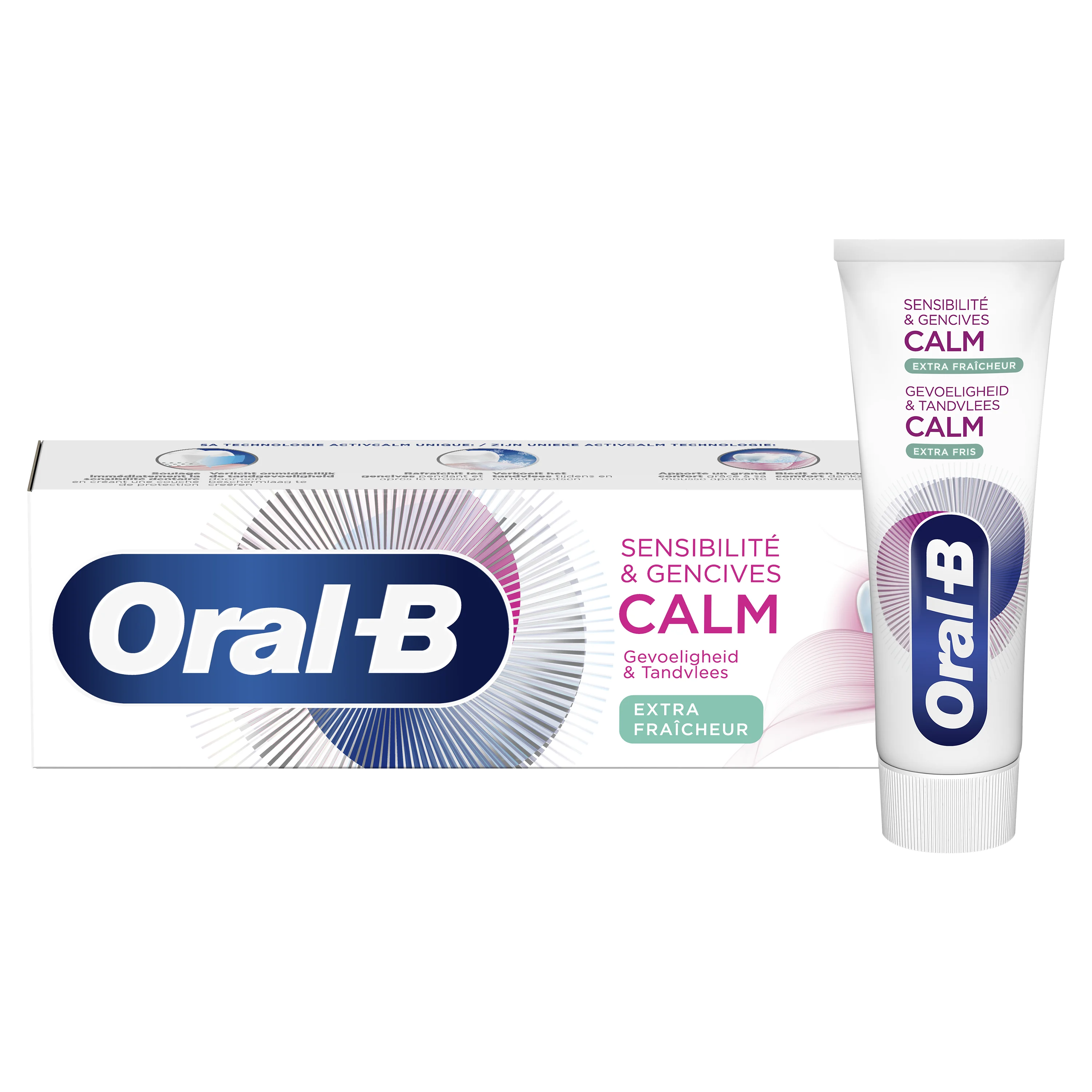 Oral-B Sensibilité & Gencives Calm Extra Fraîcheur Dentifrice 