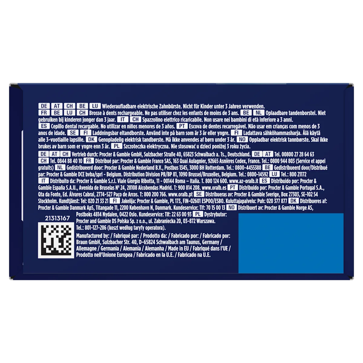 Oral-B iO Kids Disney Stitch Brosse À Dents Électrique, 1 Brossette, 3 Modes Avec Mode Douceur Pour Enfants