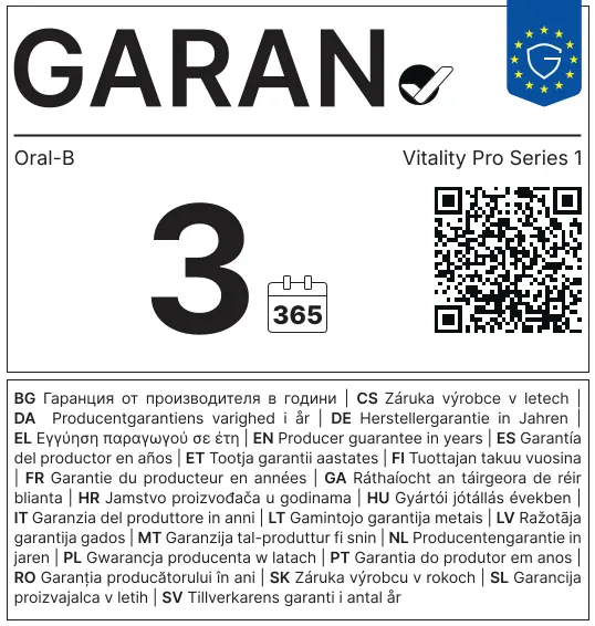 Garan Label - Vitality Pro