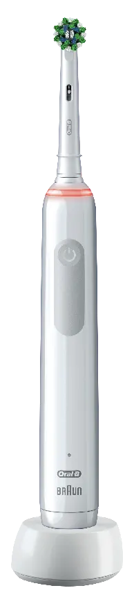 Image - Oral-B Pro 3 - 3000 CrossAction - Brosse À Dents Électrique - White - 1 