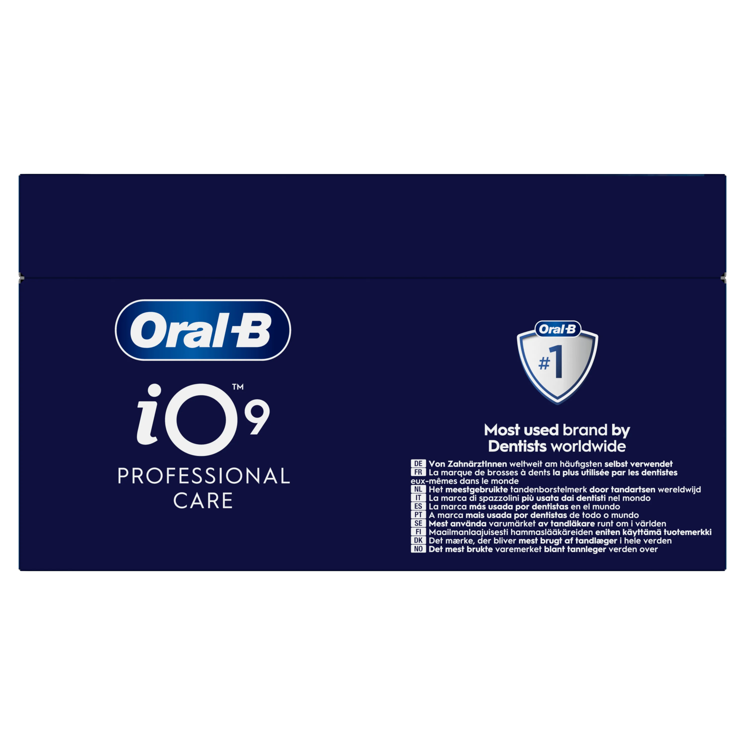 Oral-B iO9 Professional Care, la marque de brosses à dents la plus utilisée par les dentistes eux-mêmes dans le monde.