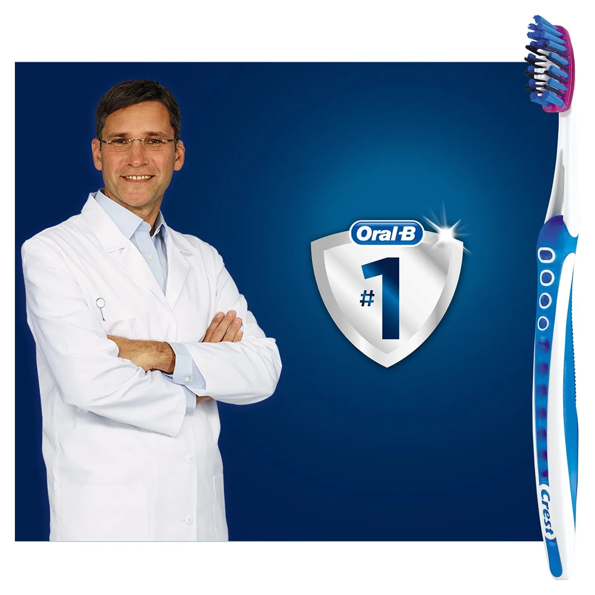 Image - Gallery Item - 3D White - Oral-B 3D White Luxe Pro-Flex Brosse À Dents Manuelle Medium x2 - carousel - 3
