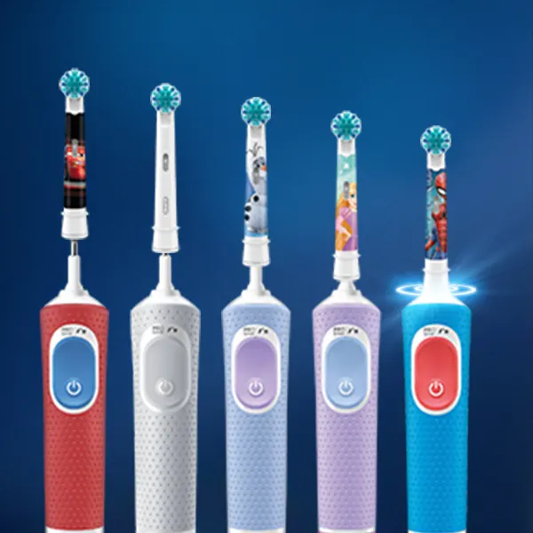 Logo Oral-B et texte à propos du succès de la marque la + utilisée par les dentistes dans le monde.