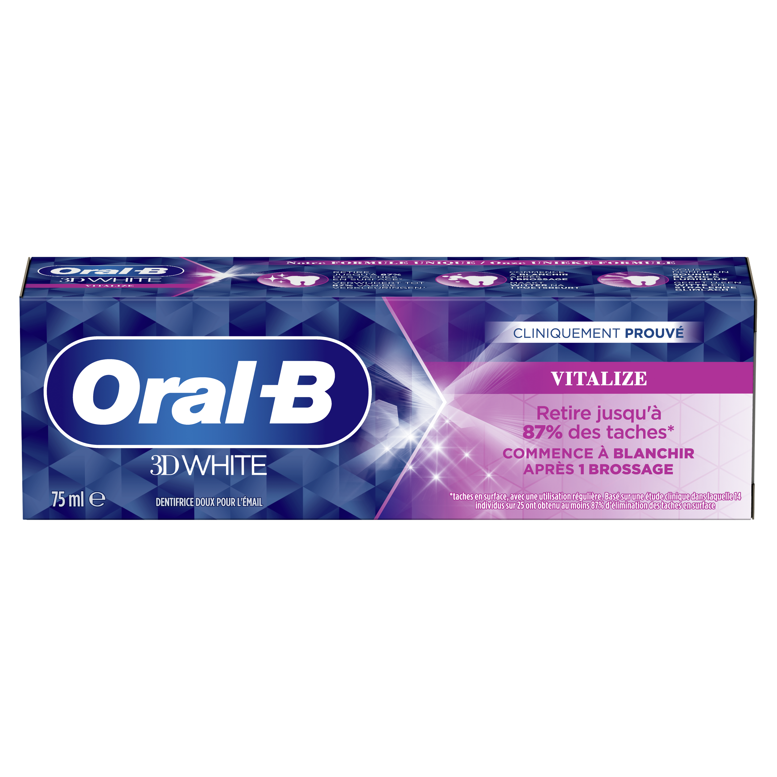 Oral-B 3D White Vitalize dentifrice undefined