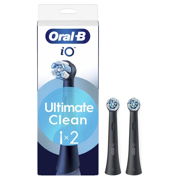 Oral-B iO - 2 brossettes Ultimate Clean Noires