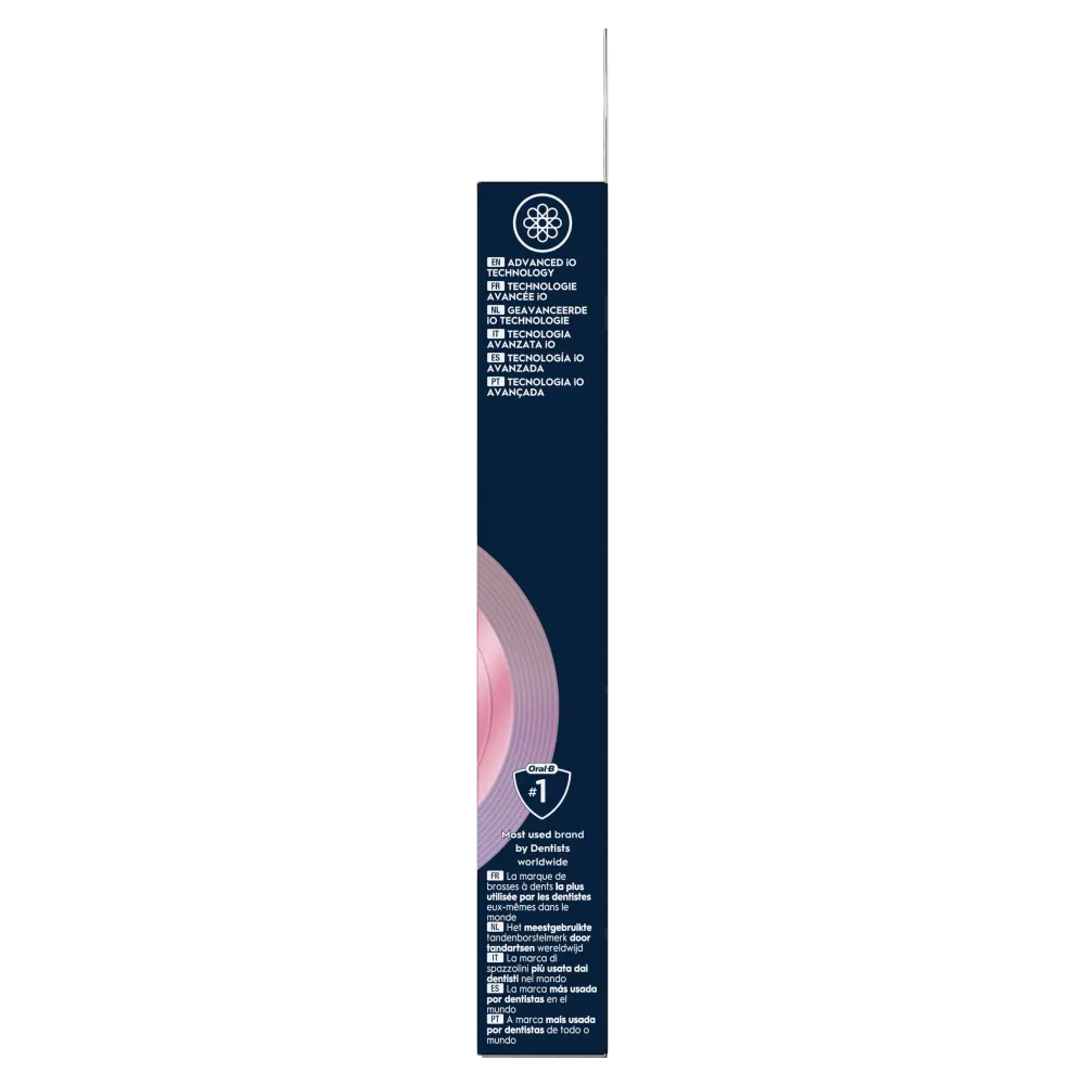 Oral-B, mentions légales concernant l’utilisation du produit par les enfants de moins de 3 ans et le téléchargement de l’application.