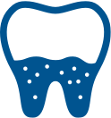 L'accumulation de plaque dentaire undefined