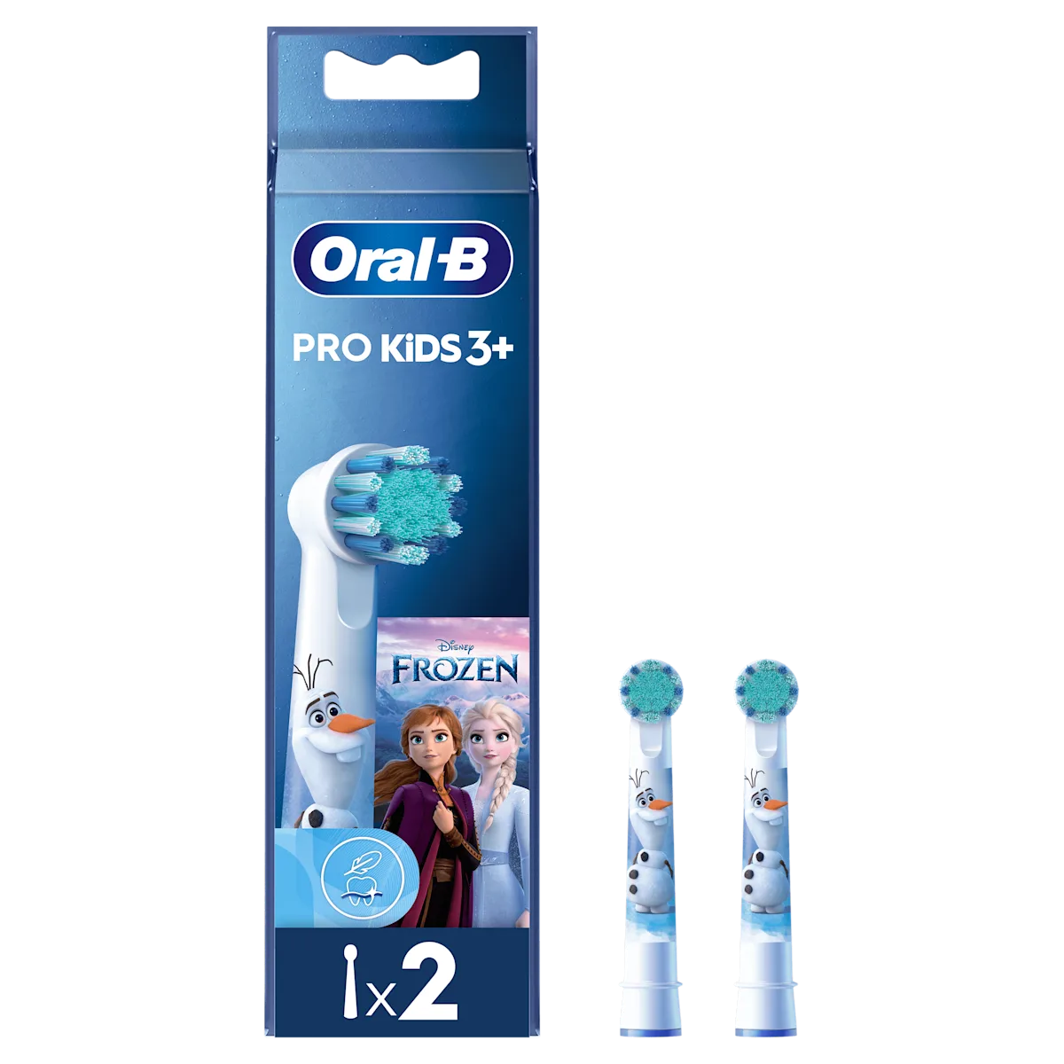 Oral-B Pro Kids Brossettes Disney La reine des neiges, 2 Unités