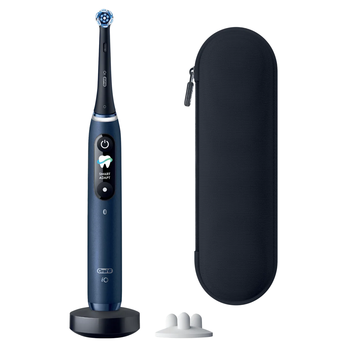 Brosse à dents électrique Oral-B iO avec base de chargement, étui de voyage et