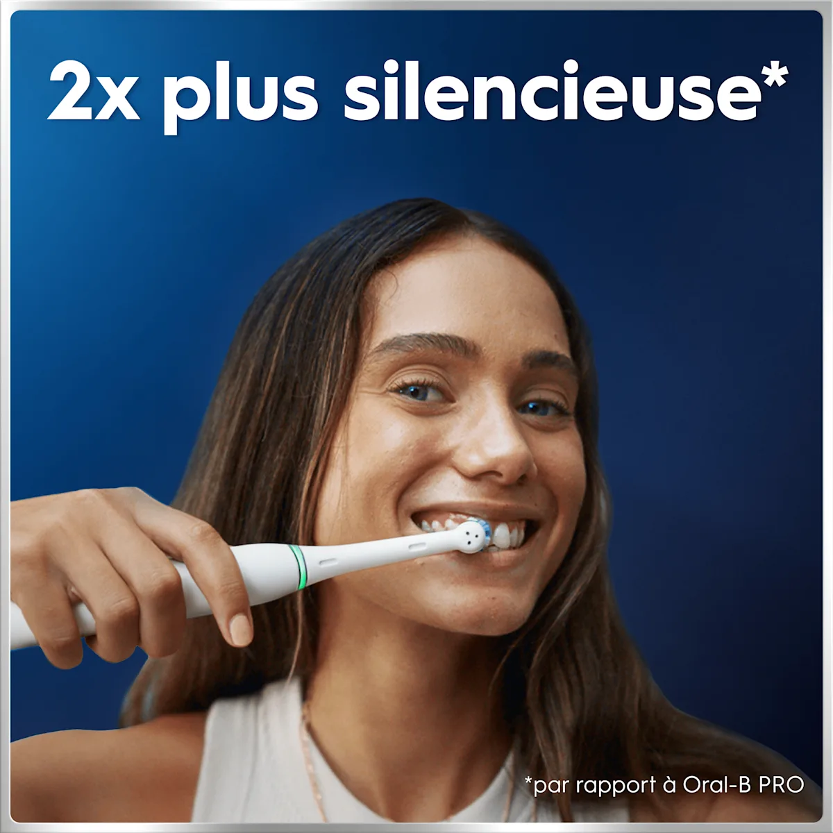 Image - Product - DTC - Oral-B iO6 Blanche et Rose Brosses à dents électriques + 3 brossettes + Étui de voyage Premium + Oral-B 3D White Dentifrice Professional 75 ml - SI (11)