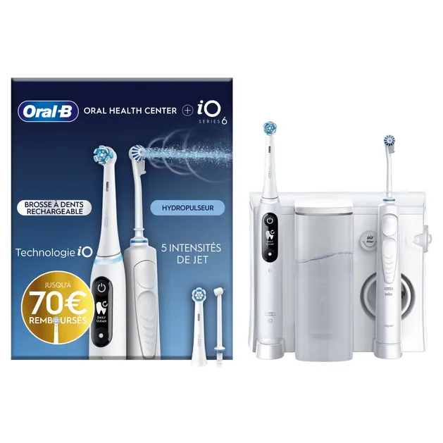 Oral-B iO6 Electric Toothbrush and Health Water Flosser