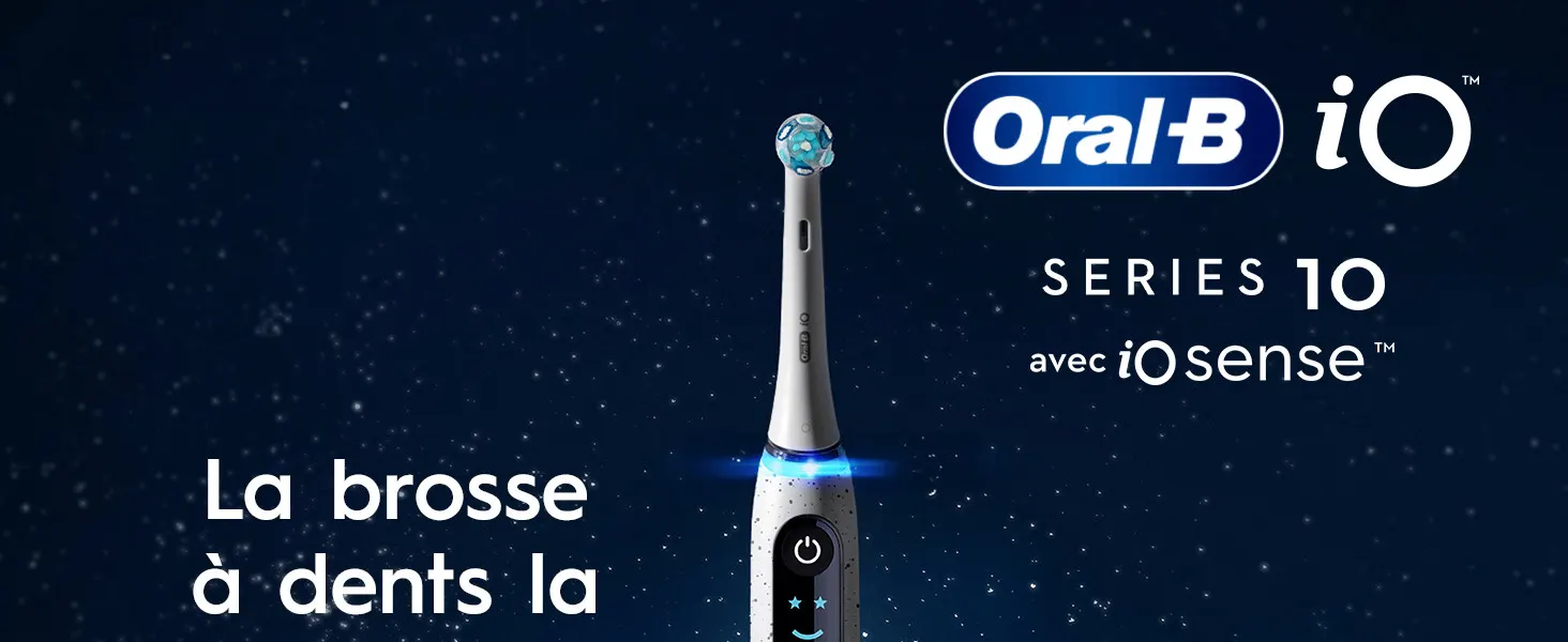 Oral-B iO 10 Black Electric Toothbrush with Brush Head 