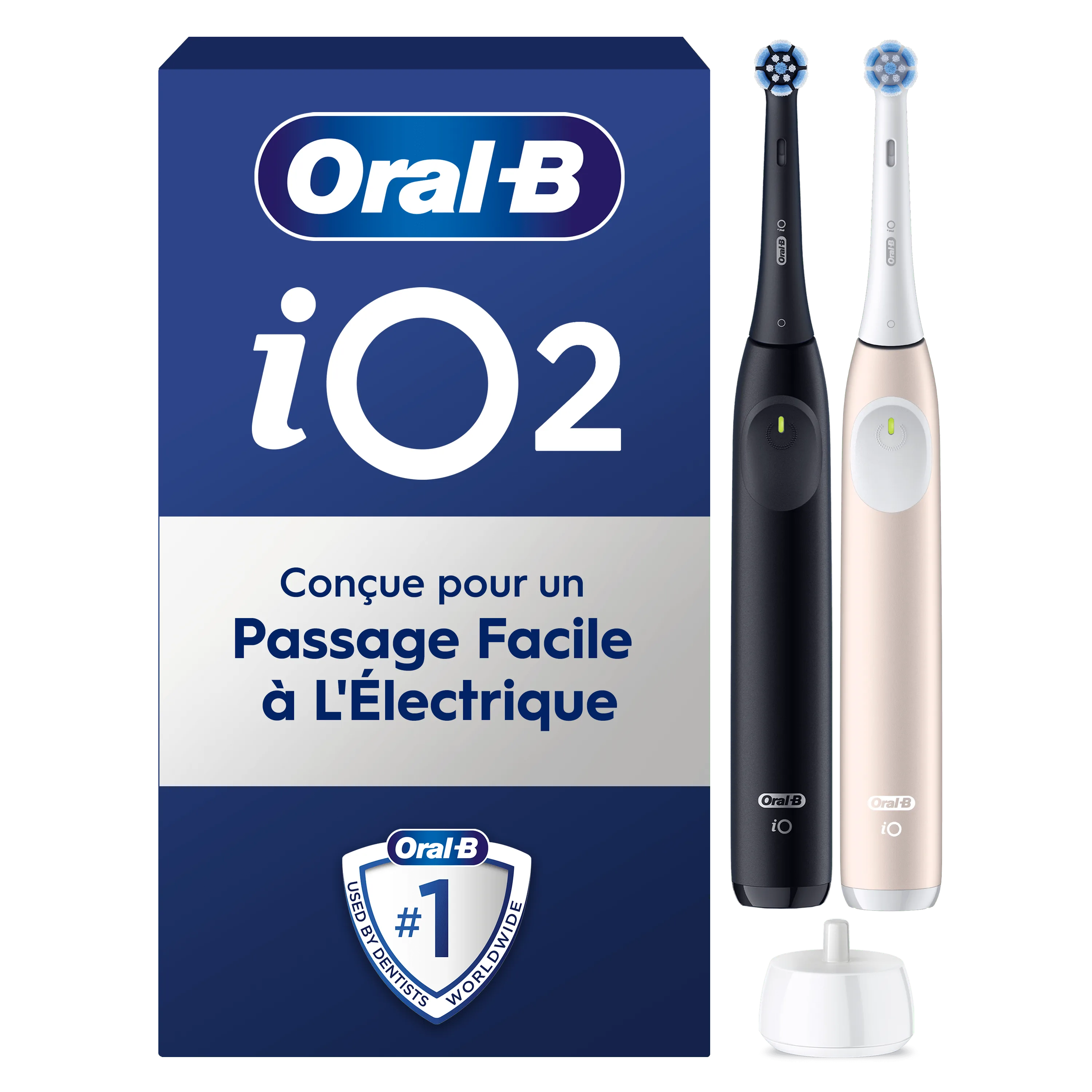 Oral-B iO2, conçue pour un passage facile à l électrique.