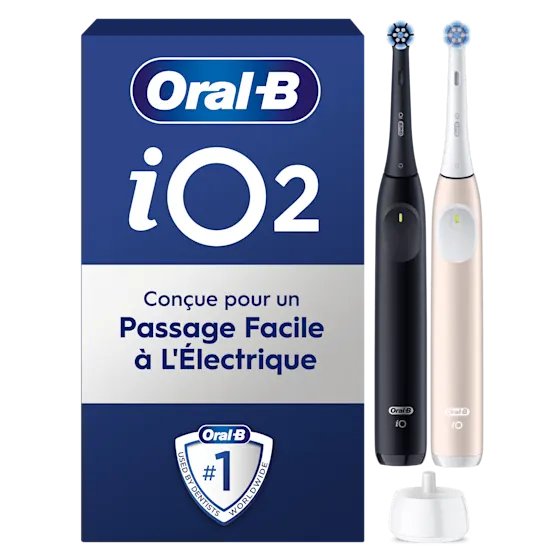 Oral-B iO2, conçue pour un passage facile à l électrique.
