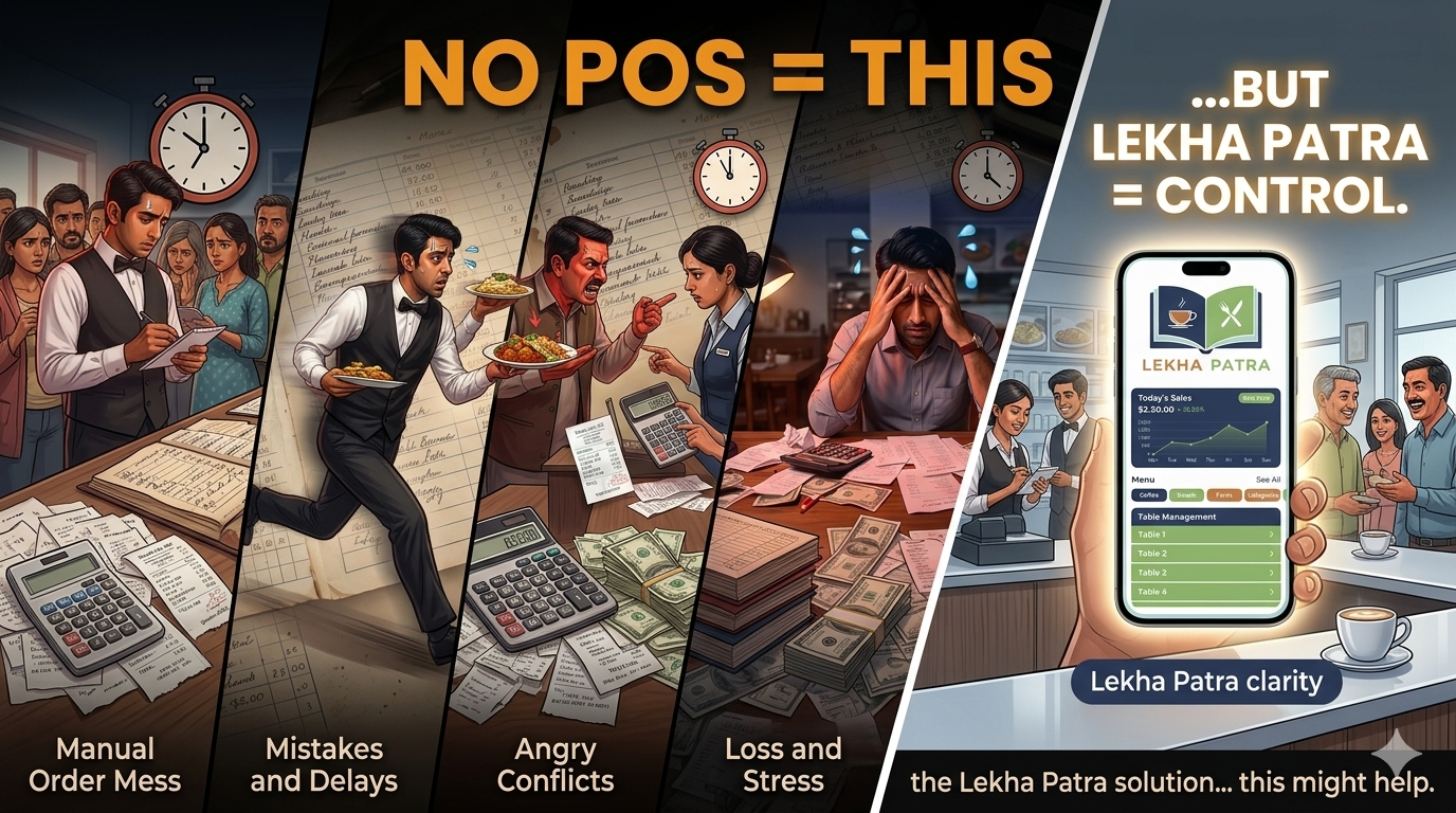 What Happens in a Restaurant Without a POS (A Real Day Breakdown)