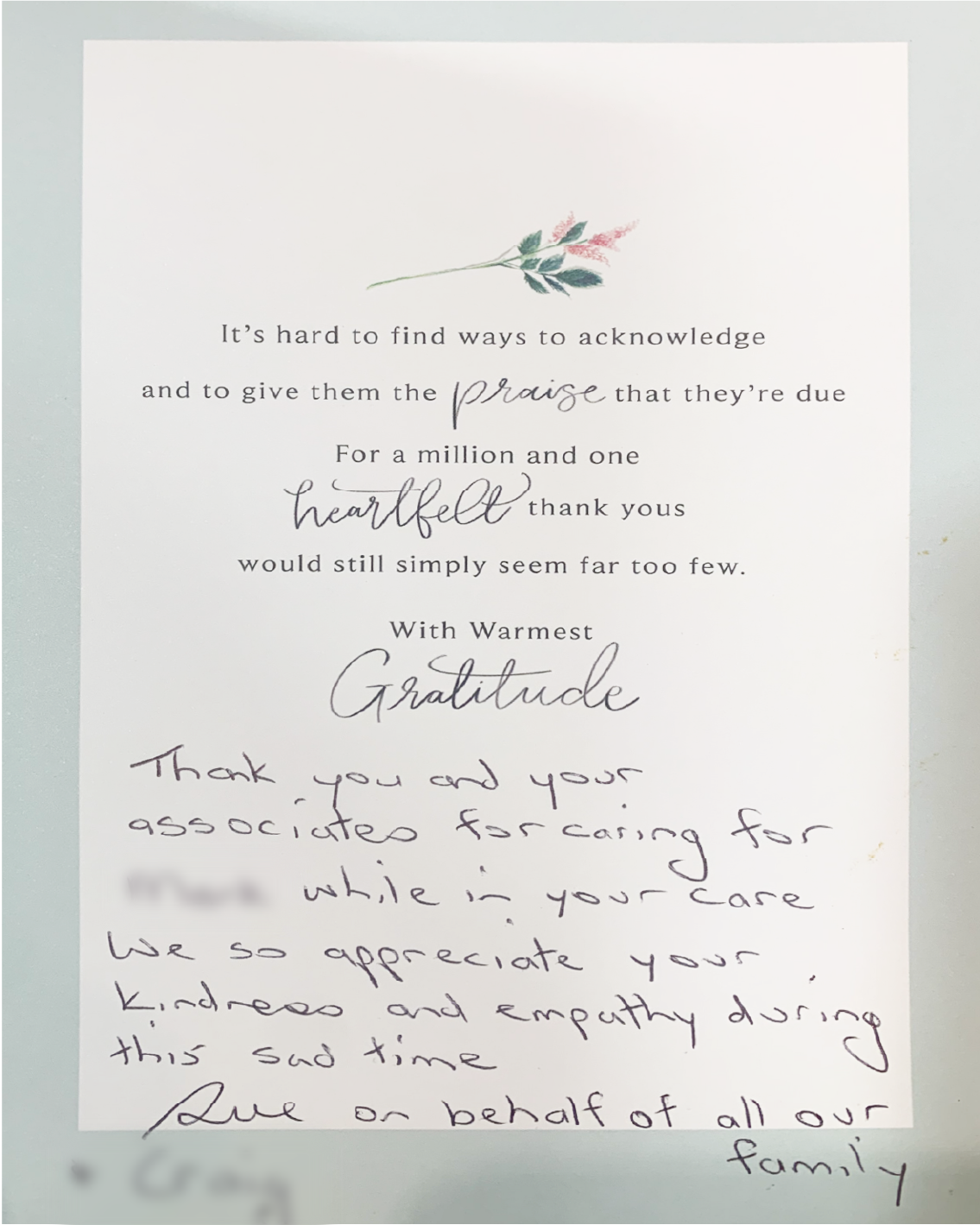 Customer review photo