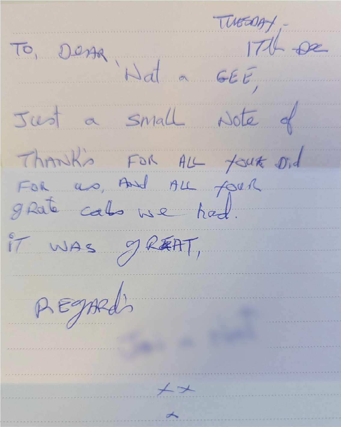 Customer review photo