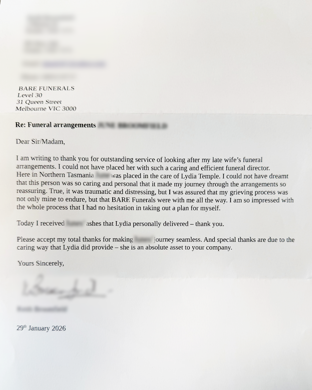 Customer review photo