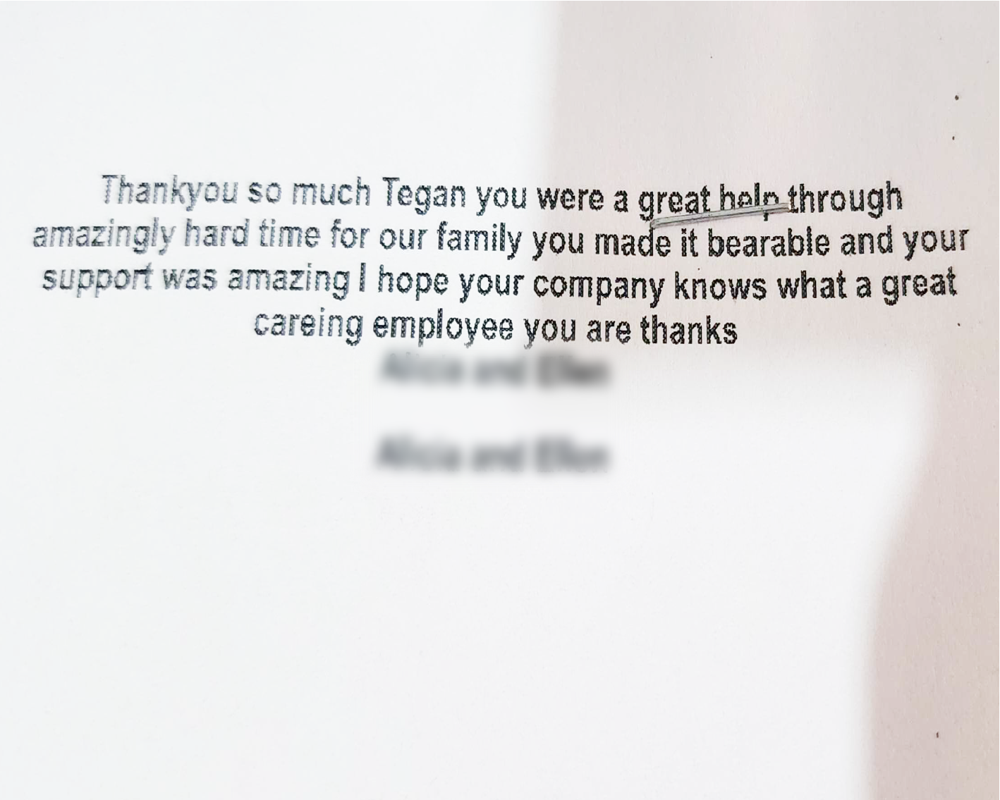 Customer review photo